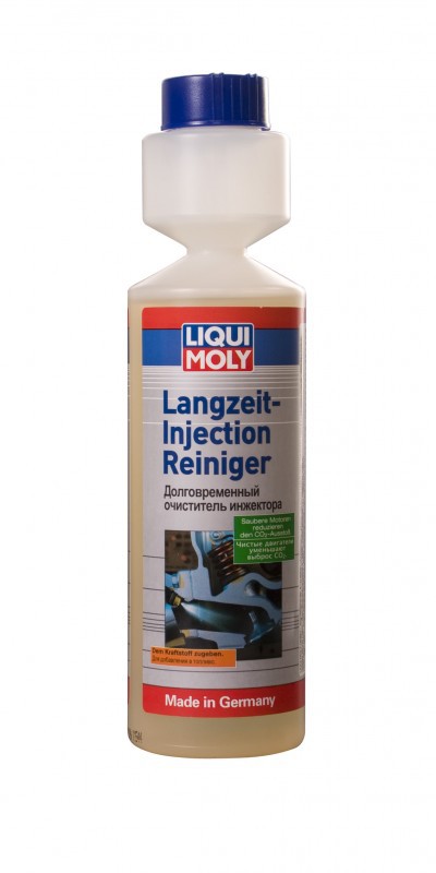 Langzeit-Injection Reiniger – удаляет и препятствует образованию новых закоксовок и отложений во всей системе подготовки смеси.