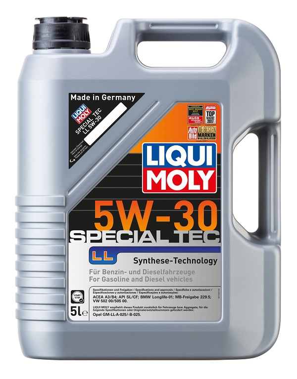 Liqui Moly Special Tec LL 5W30 НС синтетическое моторное масло