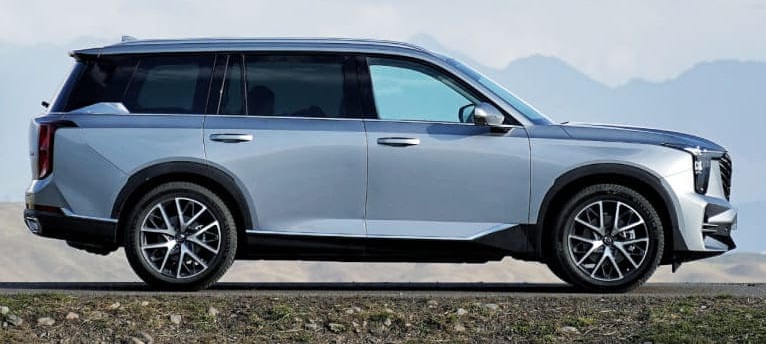 GAC GS 8 второго поколения, фото сбоку