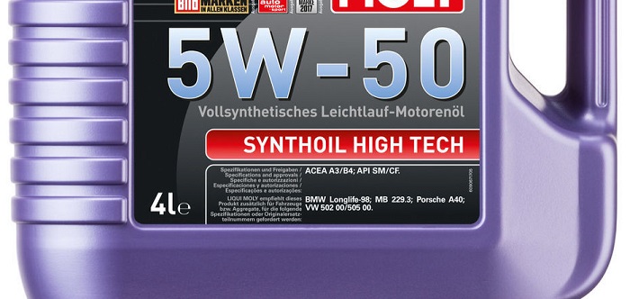 Liqui Moly Synthoil High Tech 5W50 