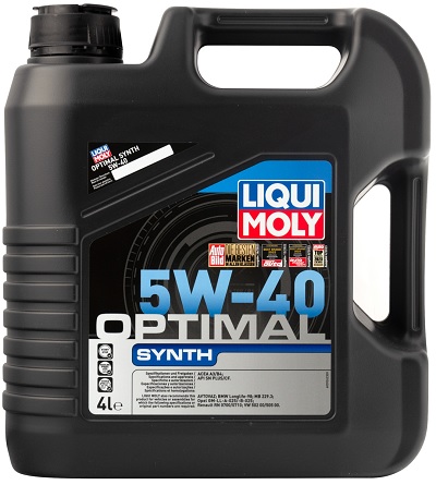 Канистра 4 литра liqui moly 5w40