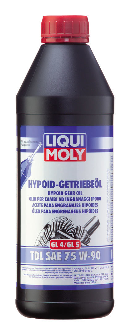 Liqui Moly Hypoid-Getriebeoil TDL (GL-4/GL-5) 75W-90 