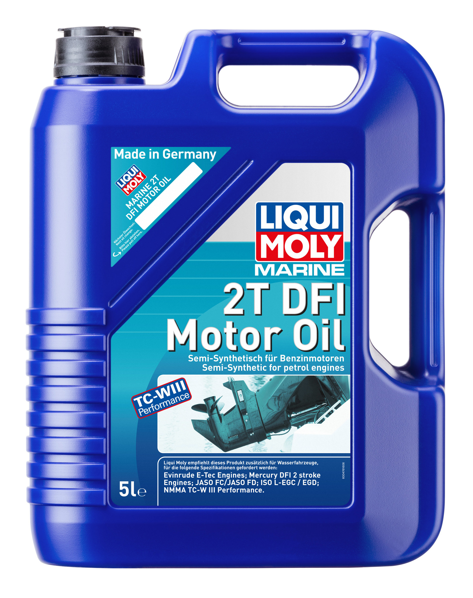 Liqui Moly Marine 2T DFI Motor Oil  Полусинтетическое моторное масло для водной техники