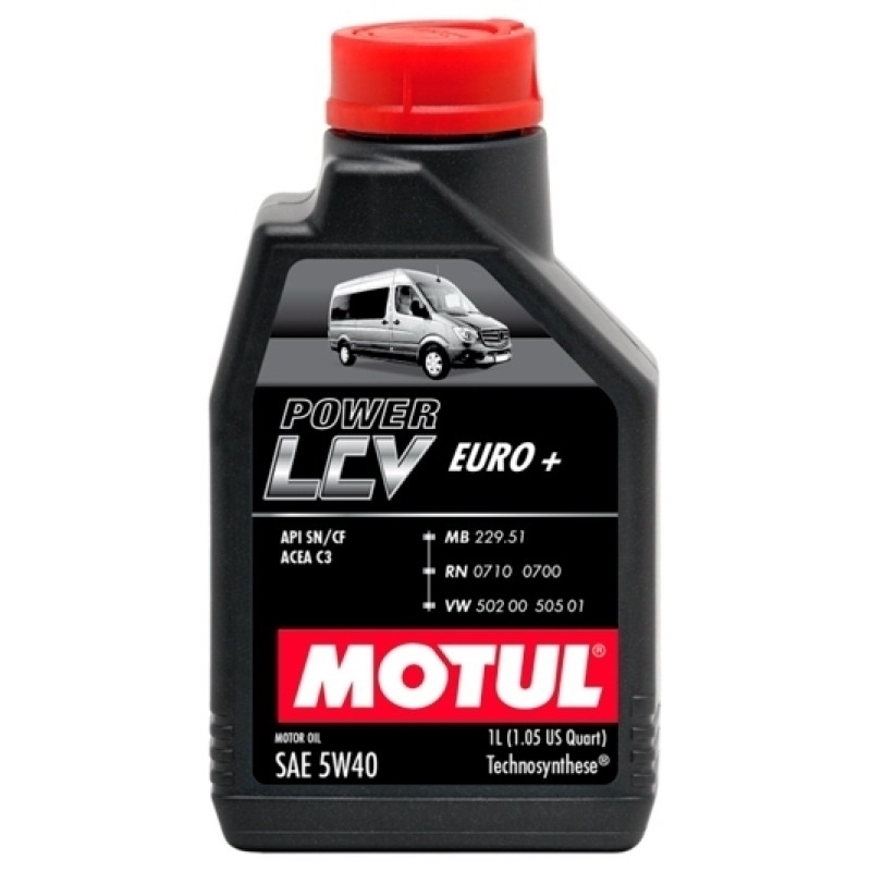Motul Power LCV EURO+ 5W40 (1л) - Синтетическое моторное масло