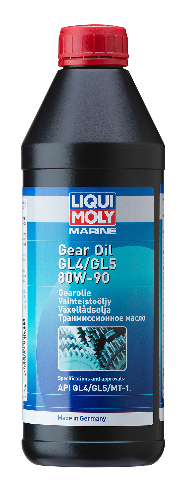 Liqui Moly Marine Gear Oil 80W-90 (1л) - Минеральное трансмиссионное масло для водной техники