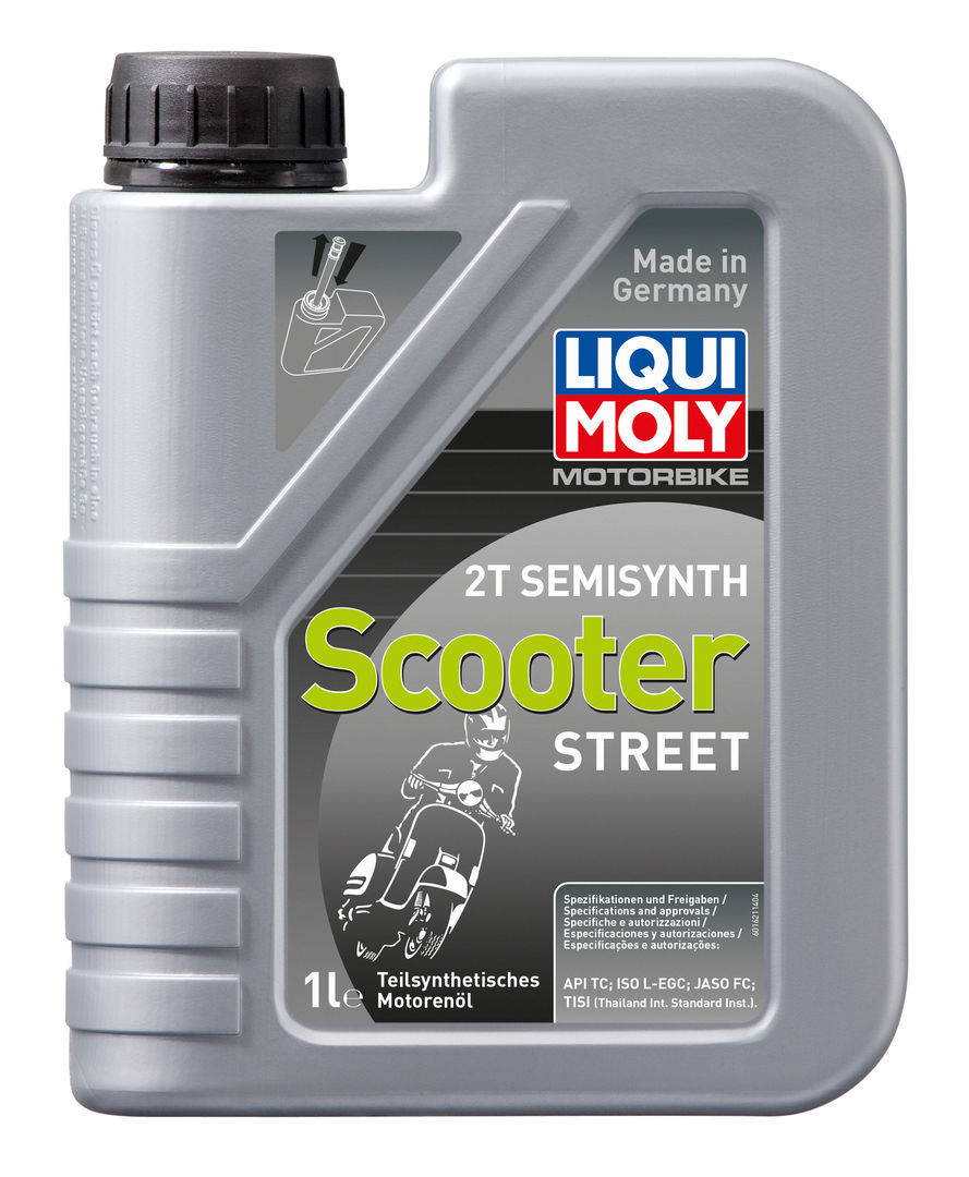 Моторное масло Liqui Moly Motorbike 2T Semisynth Scooter  полусинтетическое 1л
