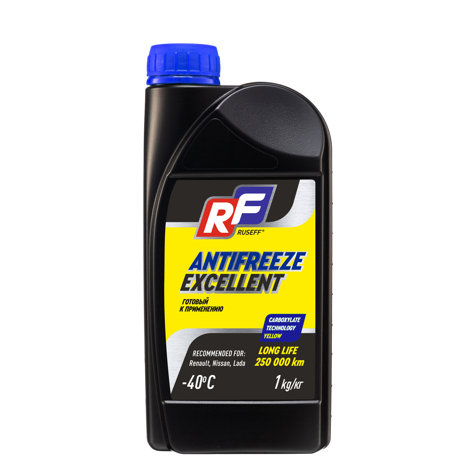 Купить Ruseff Antifreeze Excellent OAT Антифриз готовый желтый 1л, цена в  Москве