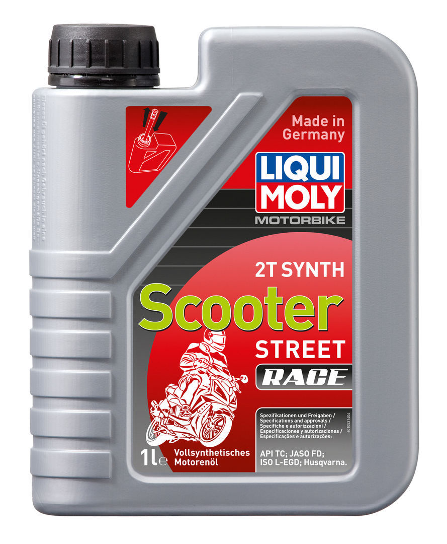 Liqui Moly Motorbike 2T Synth Scooter Street Race - Синтетическое моторное масло для скутеров