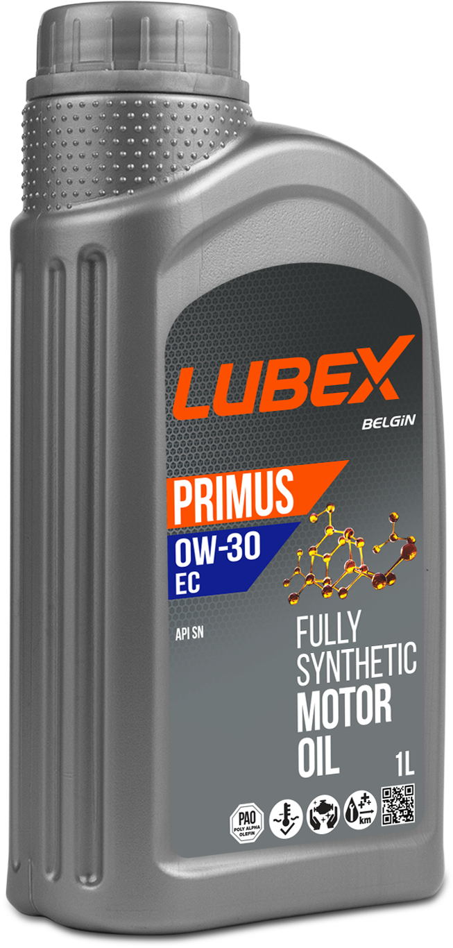 Синетическое масло LUBEX PRIMUS EC 0W-30 1л