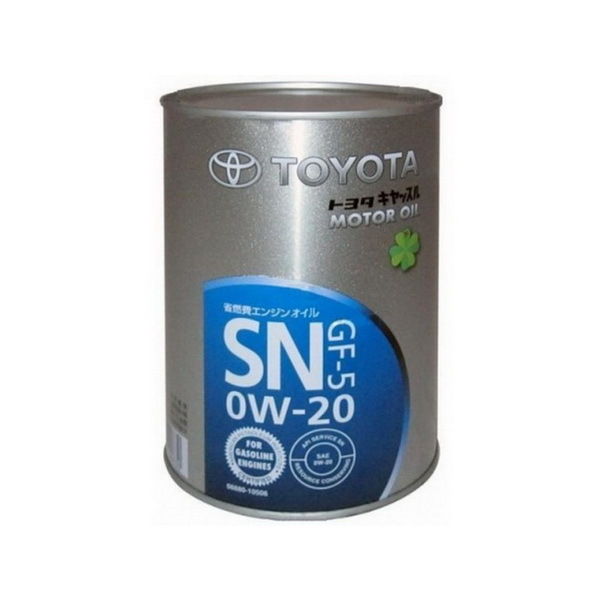 Toyota motor oil 0W-20 SN/GF-5 - Синтетическое моторное масло