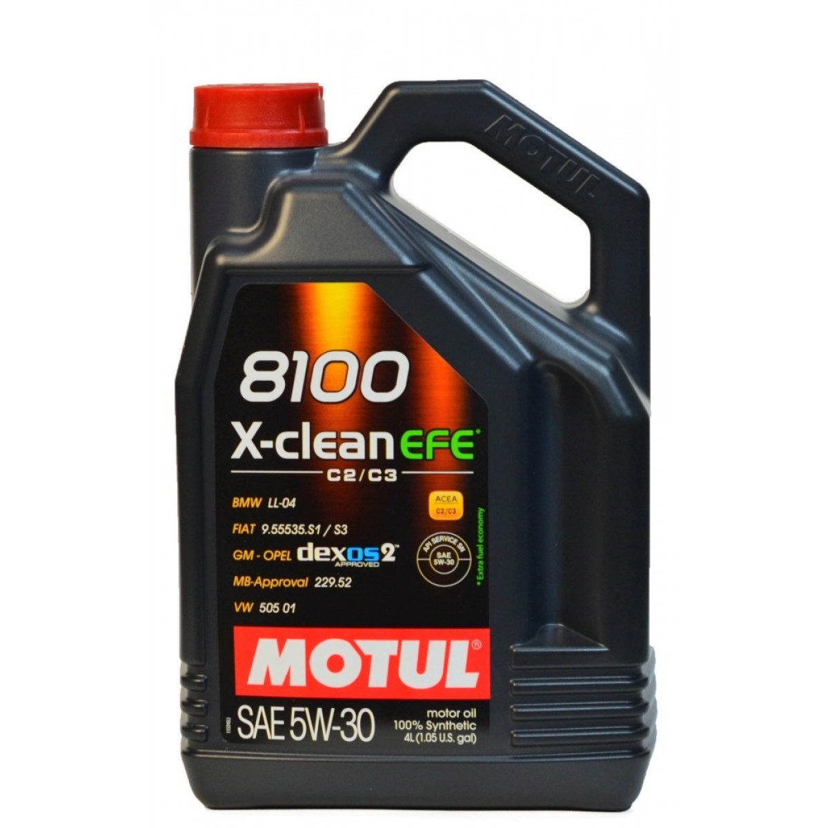 Моторное масло Motul 8100 Х-Clean EFE 5W30 синтетическое 4л