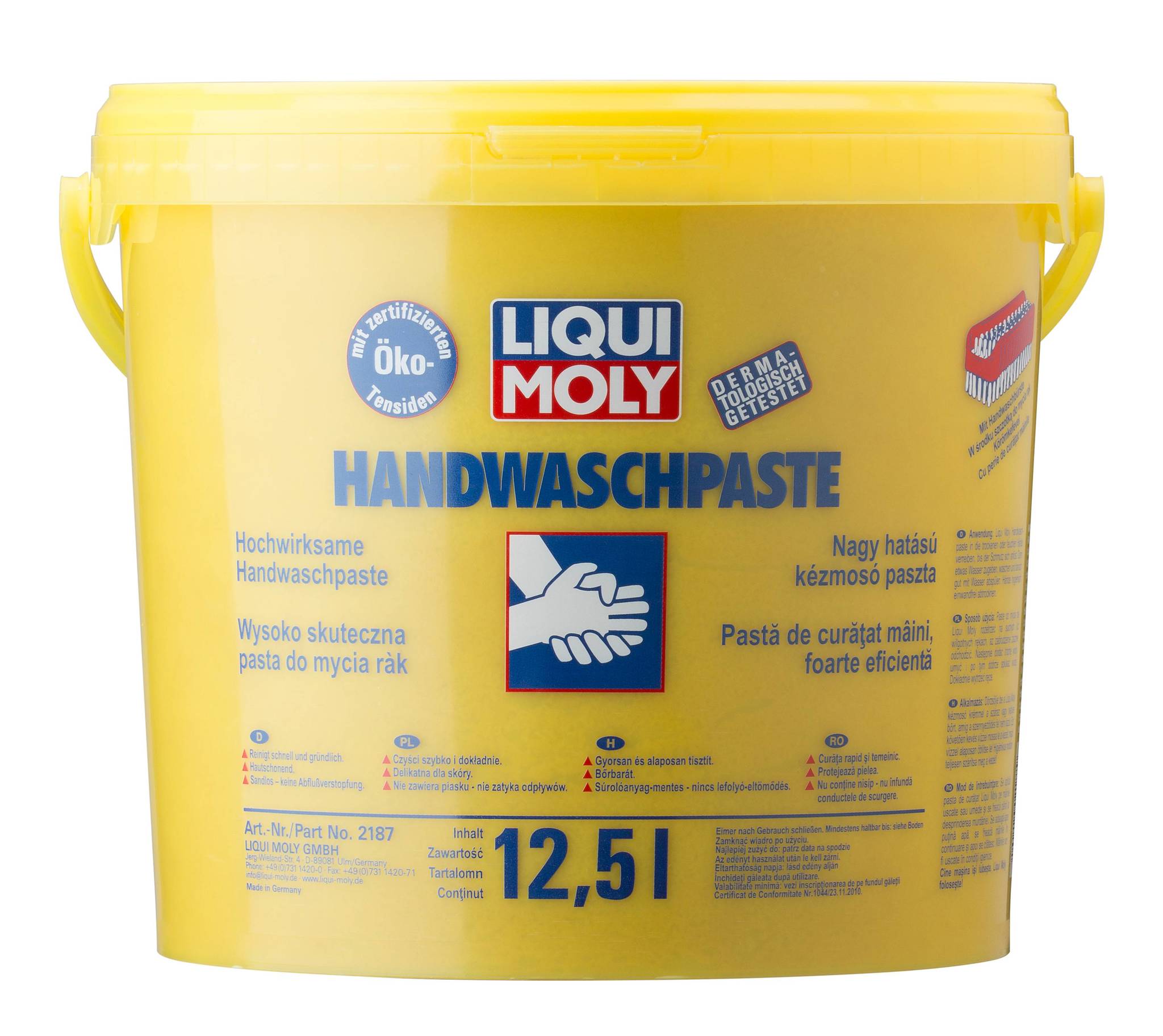Liqui Moly Handwasch Paste (12.5кг)  Паста для мытья рук