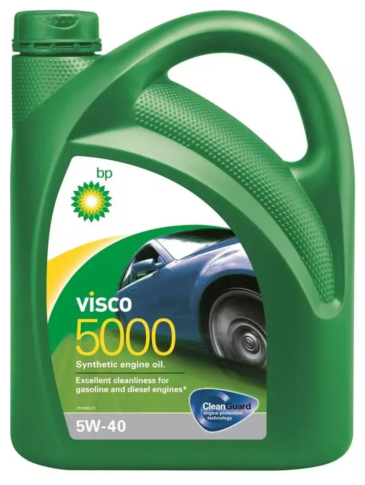 Синтетическое моторное масло BP Visco 5000 5W-40, 4 л