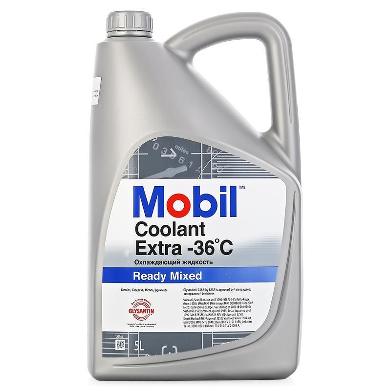 Антифриз готовый Mobil Coolant Extra -36С 5л