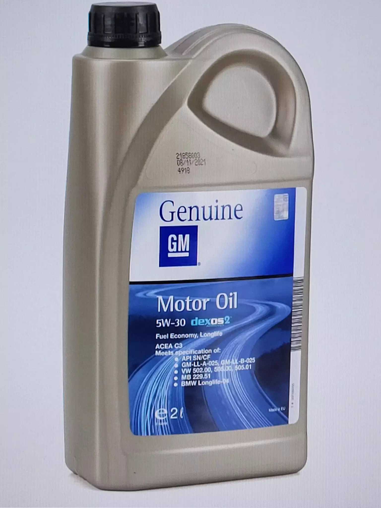 Масло моторное GM Dexos 2 5W-30 синтетическое 1 л