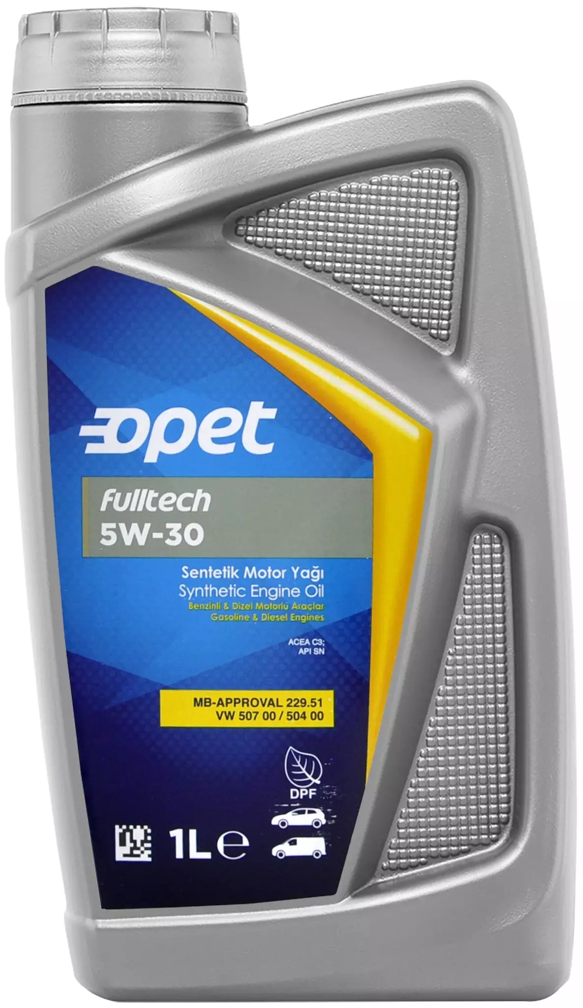 Синтетическое масло OPET Fulltech 5W-30 C3 1л
