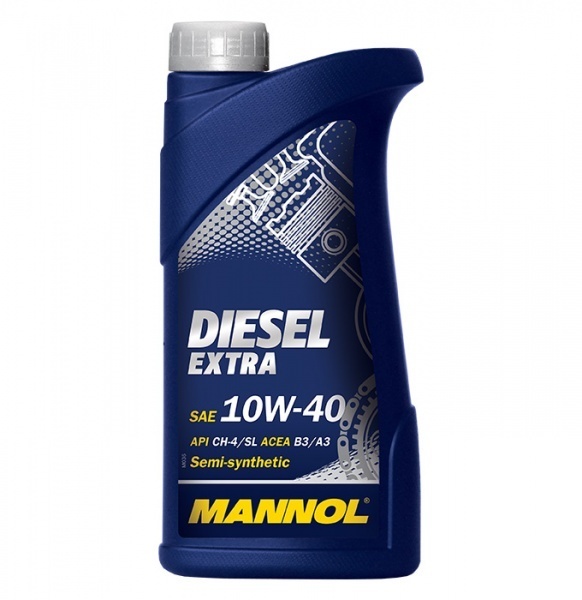 Масло моторное Diesel Extra 10W-40 полусинтетическое, 1 л