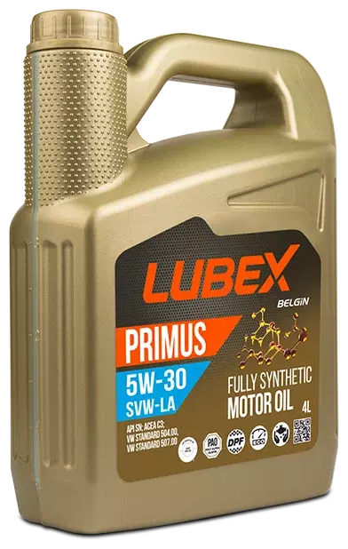Синтетическое моторное масло LUBEX PRIMUS SVW-LA 5W-30, 4 л