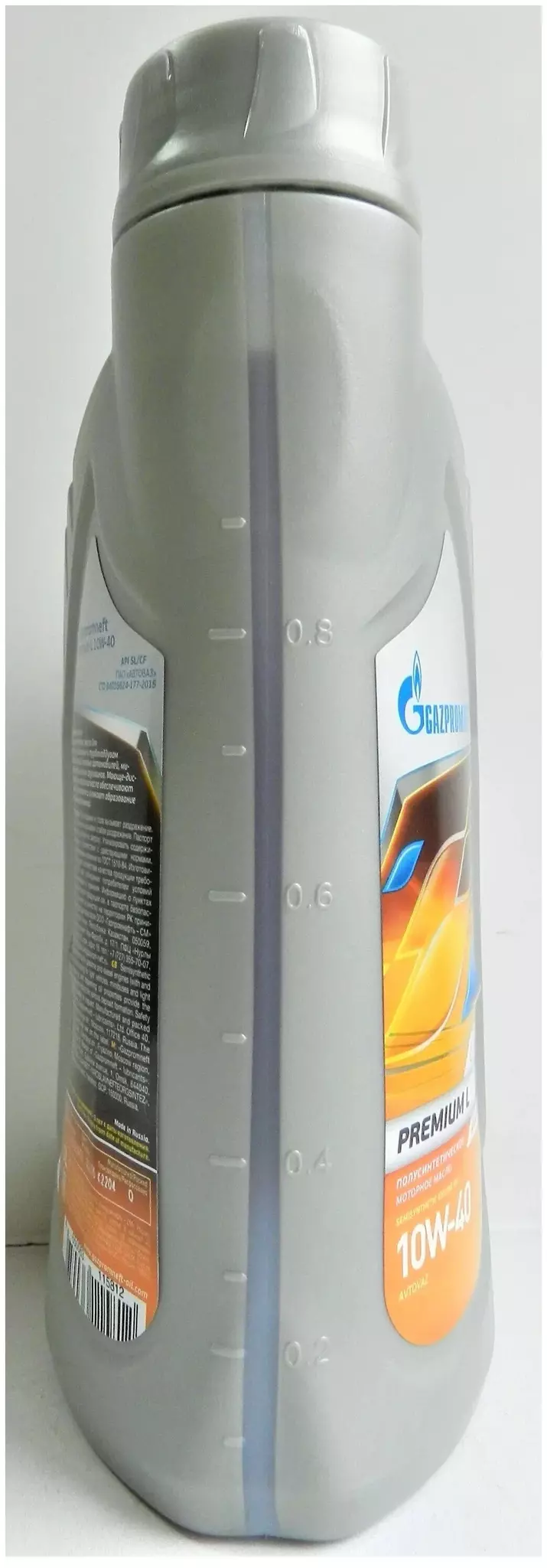 Полусинтетическое моторное масло Газпромнефть Premium L 10W-40, 1 л