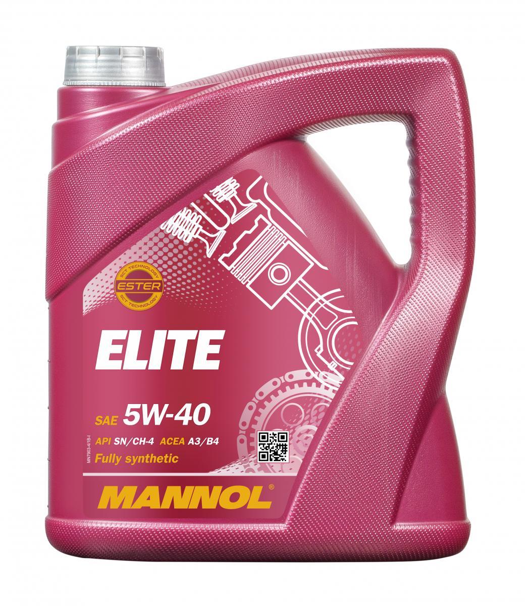 Mannol Elite 5W40 синтетическое моторное масло