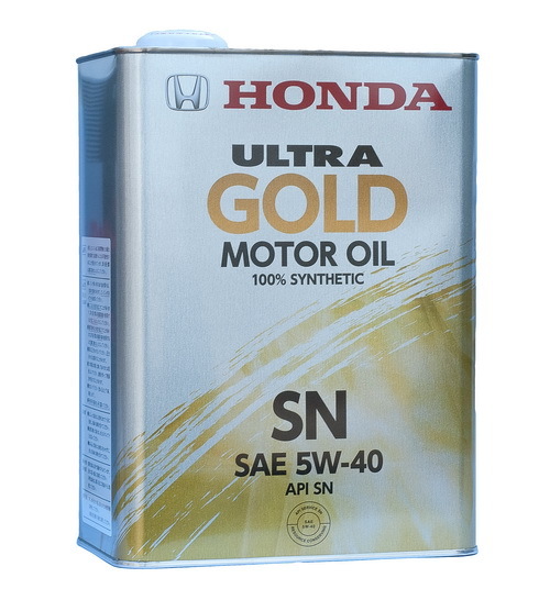 Honda Ultra Gold 5W-40 SN - специальное моторное масло для автомобилей Honda и Acura.