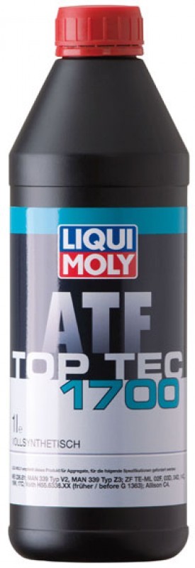 Масло трансмиссионное LIQUI MOLY Top Tec ATF 1700 Синтетическое 1 л