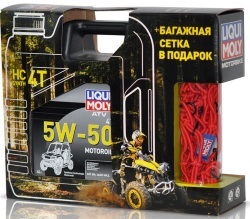 Моторное масло Liqui Moly ATV 4T Motoroil 5w50 hc-синтетическое 4л