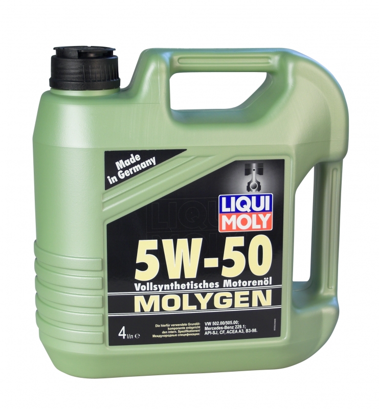 Liqui Moly Molygen 5W-50 - cинтетическое моторное масло 4.000