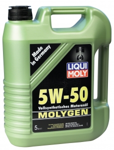 Liqui Moly Molygen 5W-50 - cинтетическое моторное масло 4.000