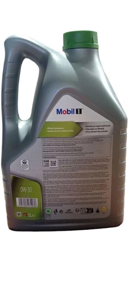 Моторное масло Mobil 1 ESP LV 0W30 синтетическое 5л