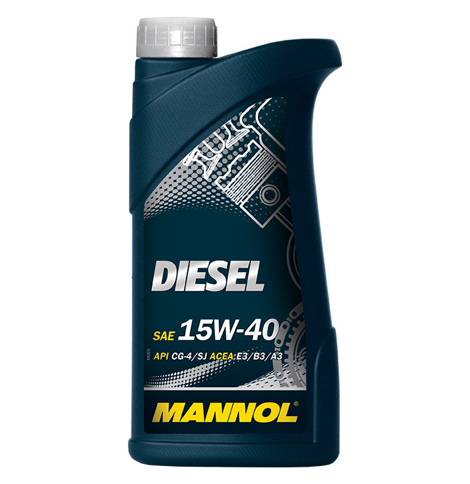 Mannol Diesel 15W-40 - Минеральное моторное масло для дизельных автомобилей
