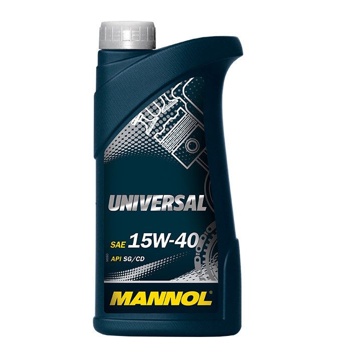 Mannol Universal 15W-40 API SG/CD - Минеральное моторное масло