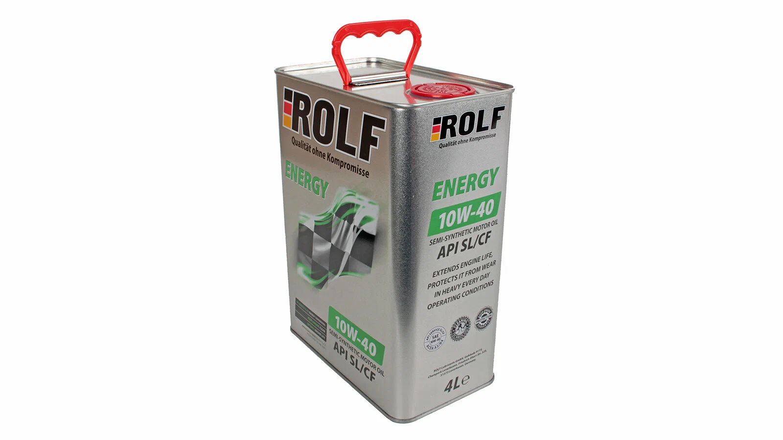 Моторное масло ROLF Energy 10W-40 SL/CF, полусинтетическое, 4л