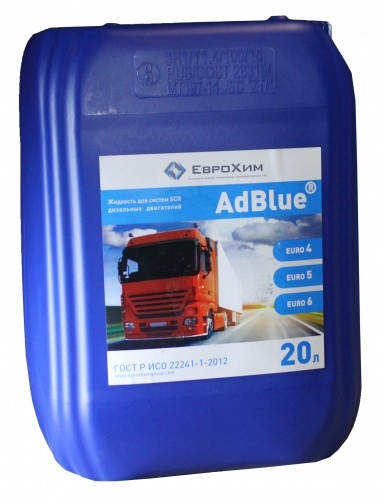 Еврохим AdBlue (20л) - Водный раствор мочевины