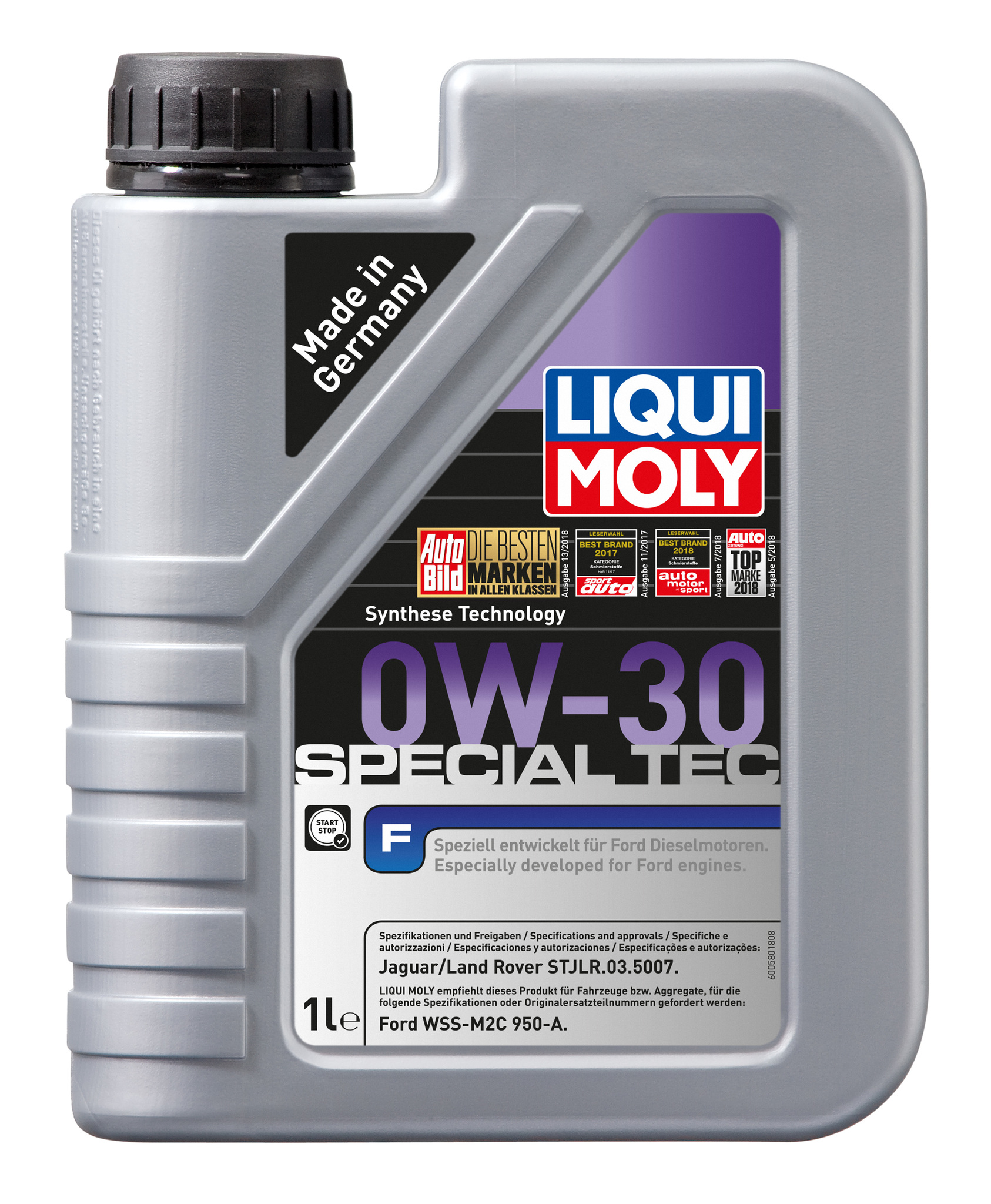 Liqui Moly Special Tec F 0W30 НС-синтетическое моторное масло