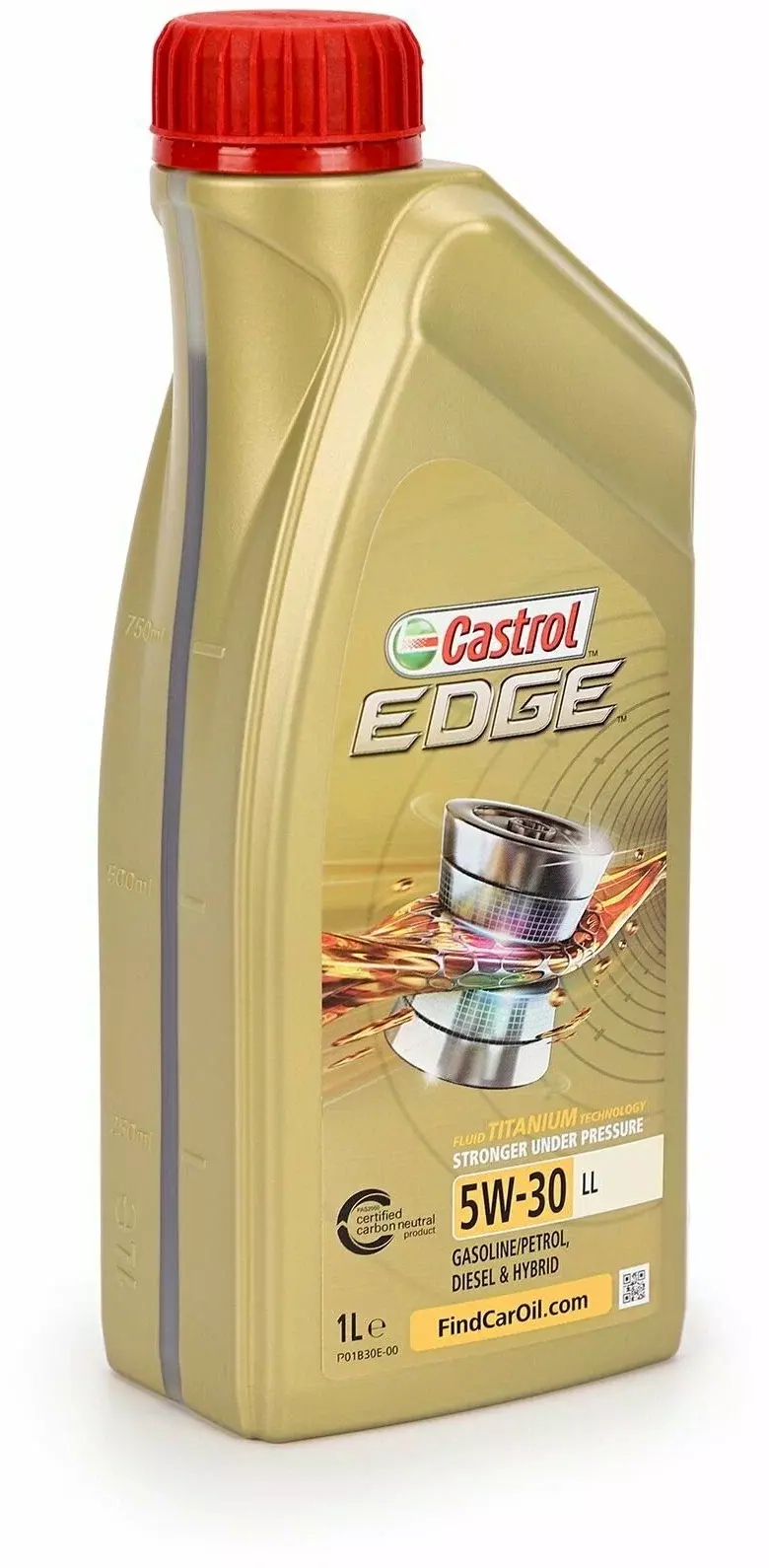 Масло моторное CASTROL EDGE LL 5W-30 синтетическое 1 л