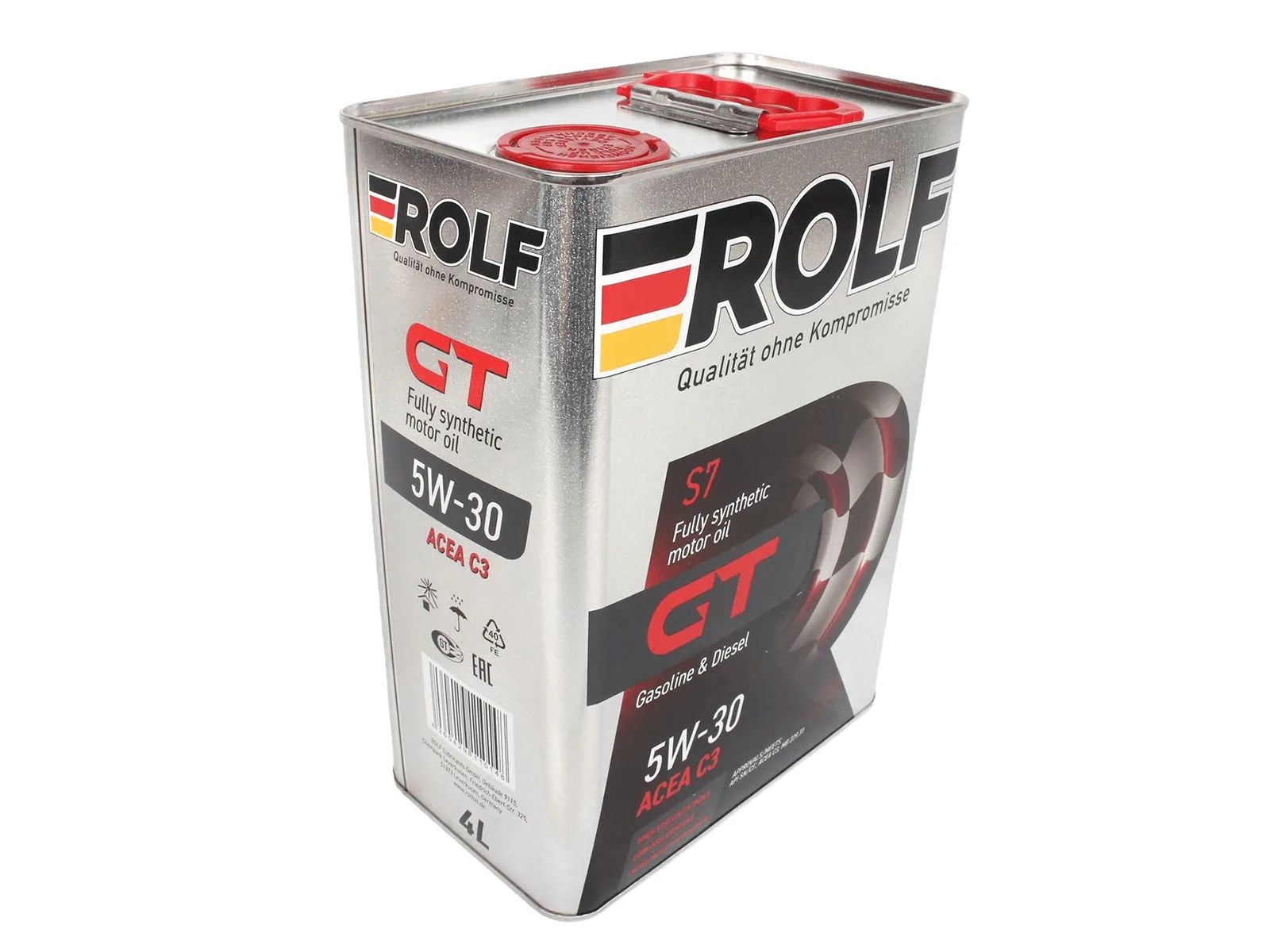 Моторное масло ROLF GT 5W-30 SN/CF, синтетическое 4л