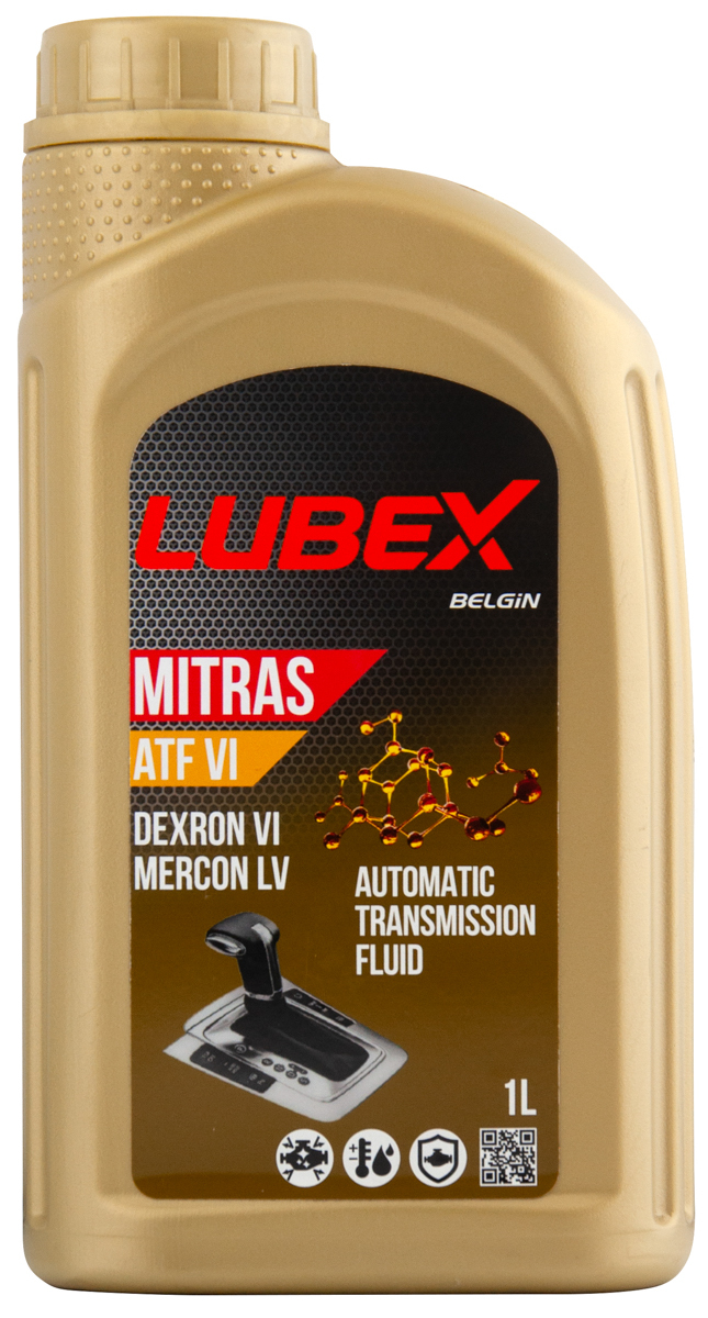 Масло трансмиссионное LUBEX MITRAS ATF VI синтетическое 1 л