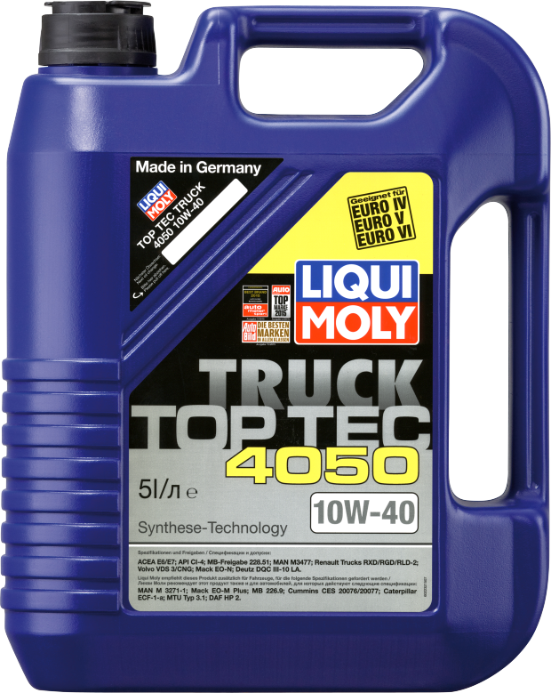 Liqui Moly Top Tec Truck 4050 10W40 Синтетическое моторное масло