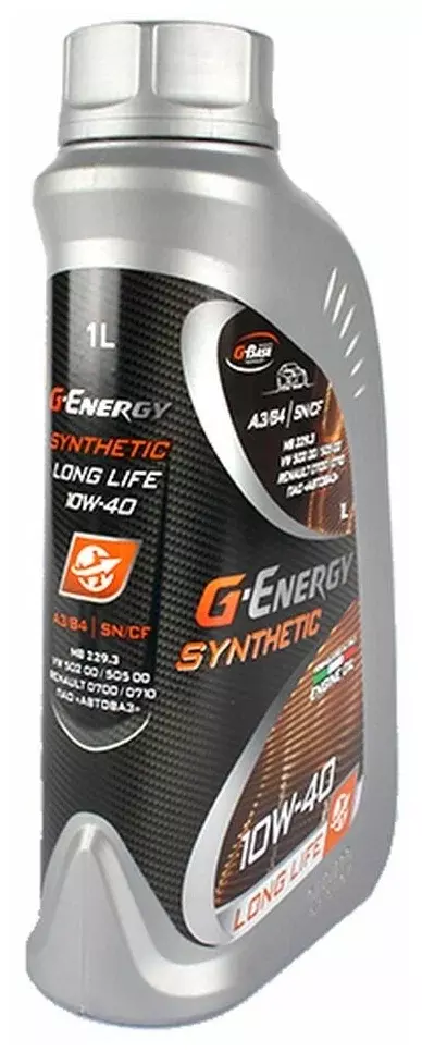Масло моторное G-Energy Synthetic Long Life 10W-40 синтетическое 1 л