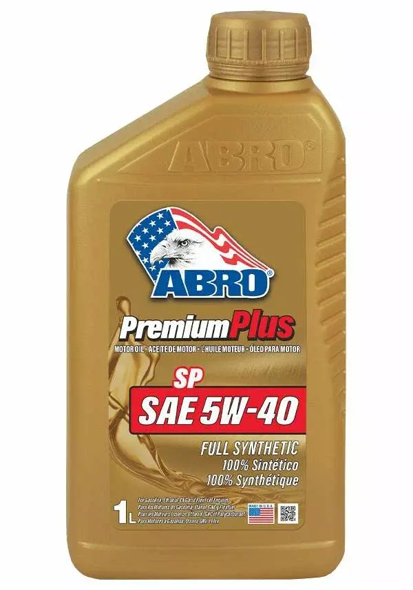 Масло моторное ABRO Premium Plus Full Synthetic 5W-40 синтетическое 1 л