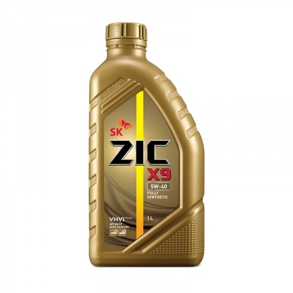 ZIC X9 5W-40 - Синтетическое моторное масло (4л)