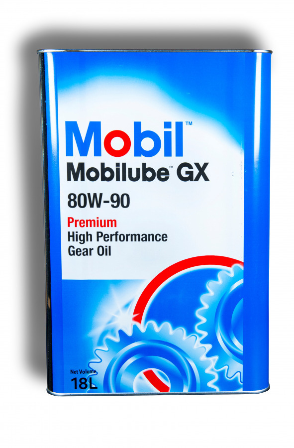 Масло трансмиссионное MOBIL Mobilube GX 80W-90 минеральное 18 л