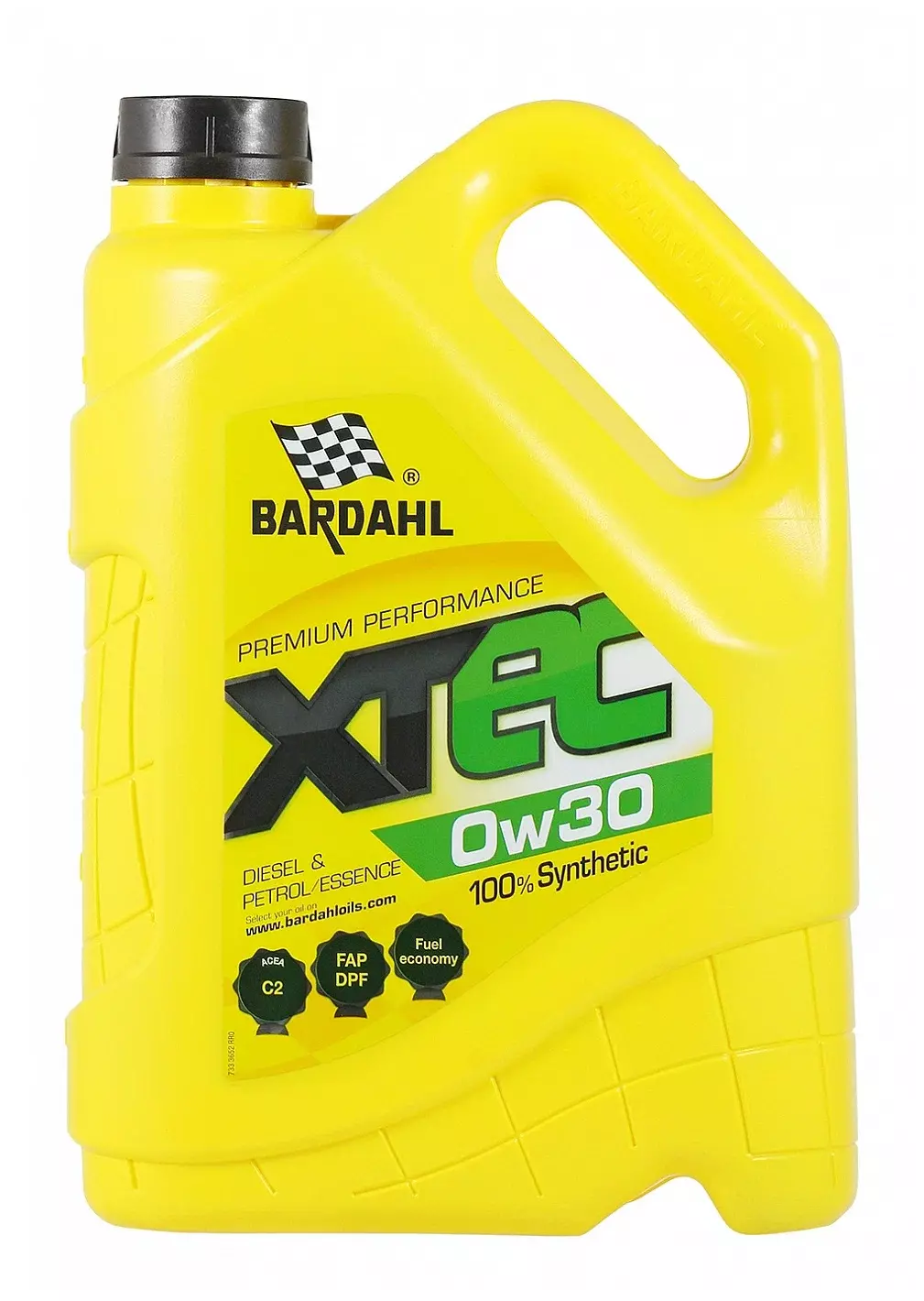 Масло моторное Bardahl XTEC 0W-30 C2 PSA синтетическое 5 л