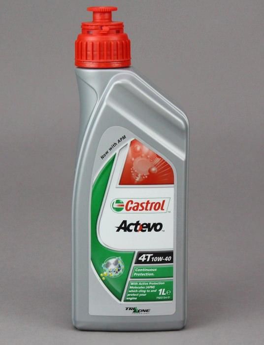 Castrol ActEvo 10W-40 4T - Минеральное моторное масло для 4-х тактной мототехники