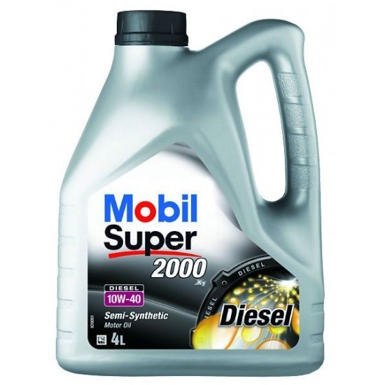 Mobil Super 2000 X1 Diesel 10W-40 полусинтетическое масло для дизельных авто