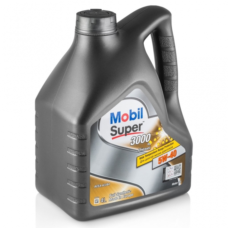 Mobil Super 3000 Diesel 5W40 Синтетическое дизельное моторное масло