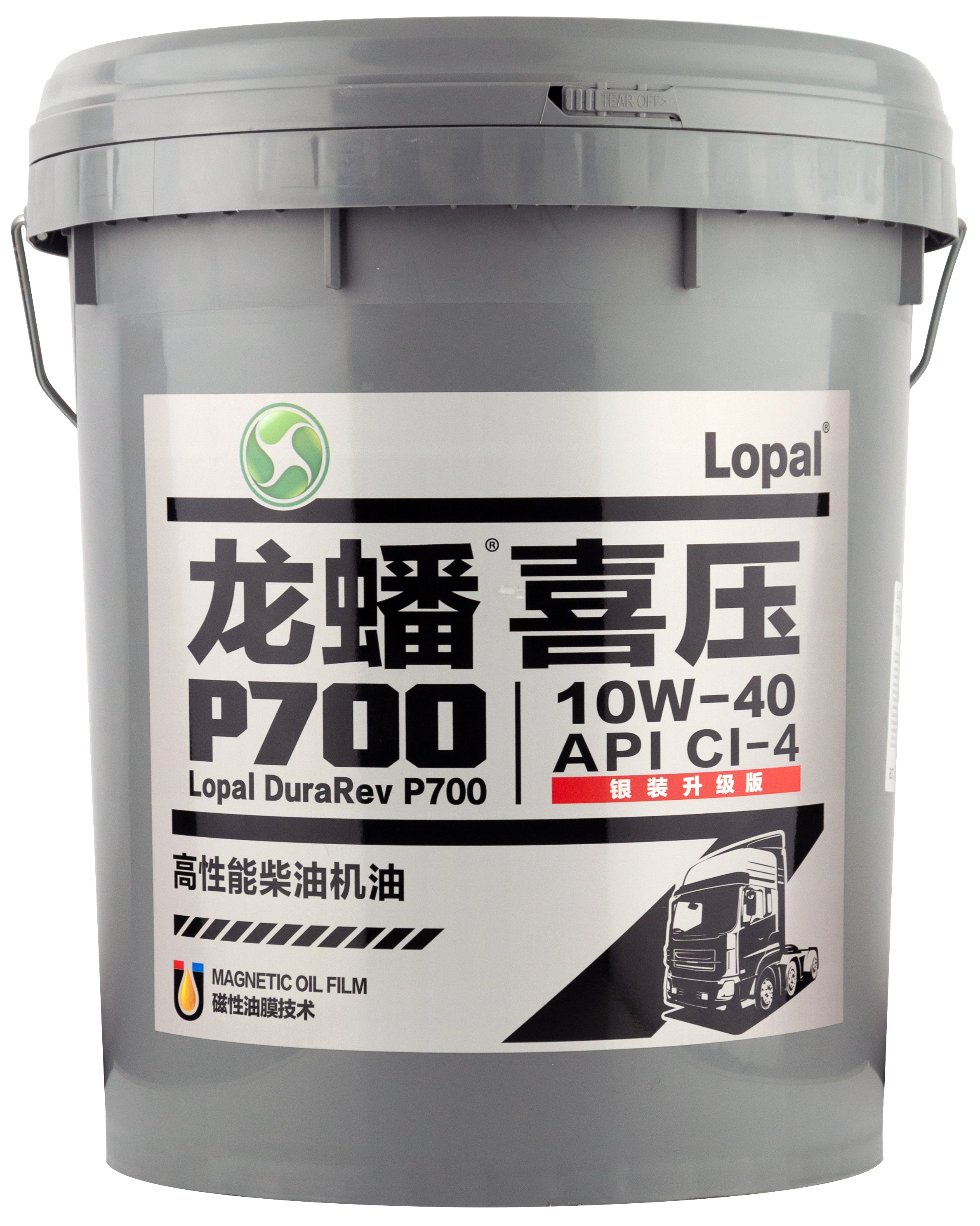 Моторное масло Lopal DuraRev P700 CI-4 10W-40 синтетическое для дизельных авто 18л