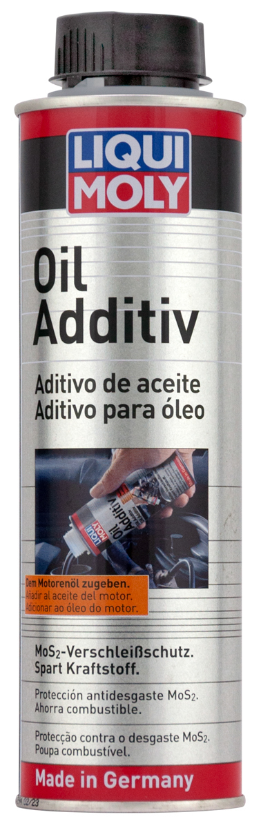 Антифрикционная присадка Liqui Moly Oil Additiv с дисульфидом молибдена, 0,3 л