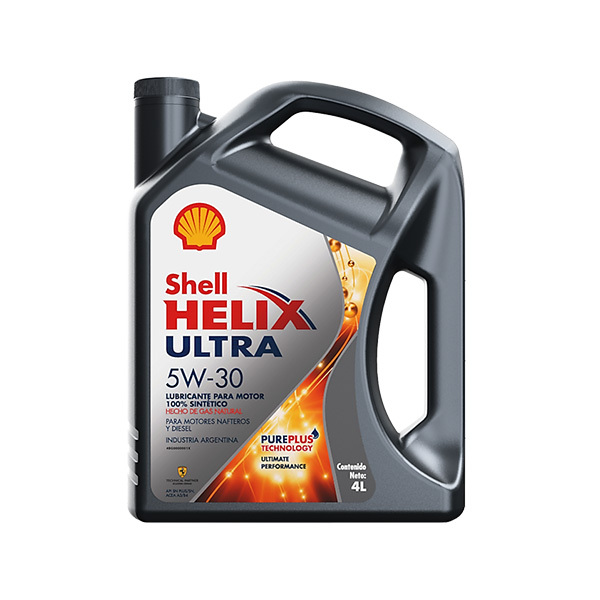 Моторное масло Shell Helix Ultra 5W30 синтетическое 4л